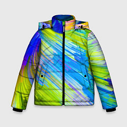 Куртка зимняя для мальчика Color vanguard pattern Raster, цвет: 3D-светло-серый