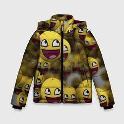 Куртка зимняя для мальчика Смаил - 3d, цвет: 3D-светло-серый