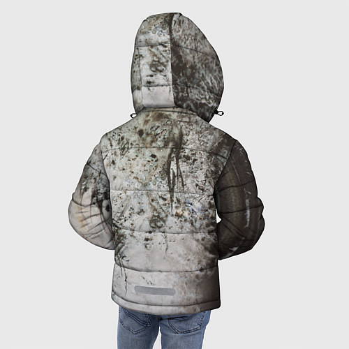 Зимняя куртка для мальчика В густом тумане / 3D-Черный – фото 4
