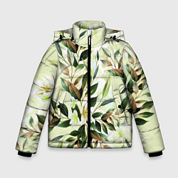 Зимняя куртка для мальчика Цветы Липовый Сад
