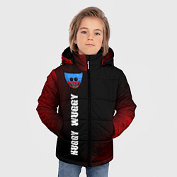 Куртка зимняя для мальчика ХАГИ ВАГИ - Графика По вертикали, цвет: 3D-черный — фото 2