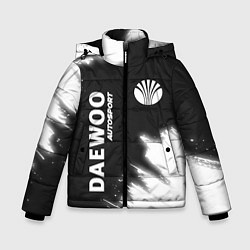 Куртка зимняя для мальчика DAEWOO Autosport Краска FS, цвет: 3D-черный