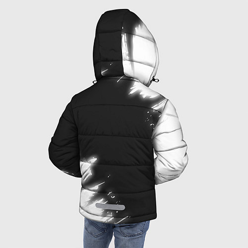 Зимняя куртка для мальчика DAEWOO Autosport Краска FS / 3D-Черный – фото 4