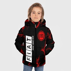 Куртка зимняя для мальчика ФИАТ Pro Racing Молнии, цвет: 3D-черный — фото 2