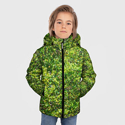 Куртка зимняя для мальчика Камуфляж Дубки, цвет: 3D-светло-серый — фото 2