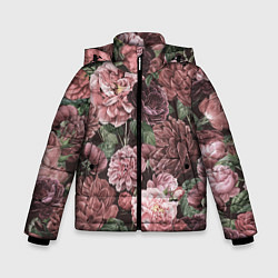 Зимняя куртка для мальчика Цветы Полные Любви