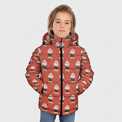 Куртка зимняя для мальчика Spу x Family Аня Форджер, цвет: 3D-светло-серый — фото 2