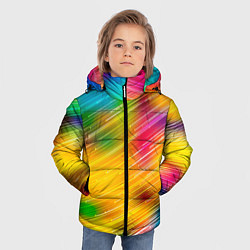 Куртка зимняя для мальчика RAINBOW POLYCHROME, цвет: 3D-красный — фото 2