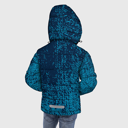 Зимняя куртка для мальчика Napoli наполи маленькое лого / 3D-Черный – фото 4
