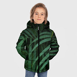 Куртка зимняя для мальчика Камуфляж-тропики, цвет: 3D-светло-серый — фото 2