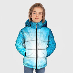 Куртка зимняя для мальчика Лед Вспышка света, цвет: 3D-черный — фото 2