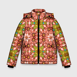 Зимняя куртка для мальчика Калейдоскоп текстуры 3D