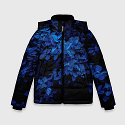 Зимняя куртка для мальчика BLUE FLOWERS Синие цветы
