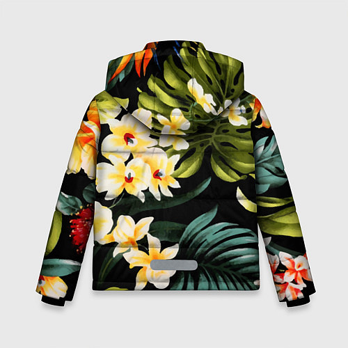 Зимняя куртка для мальчика Vanguard floral composition Summer / 3D-Светло-серый – фото 2