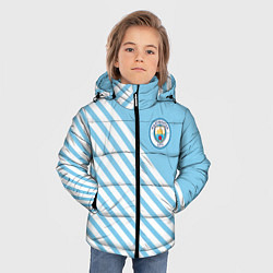 Куртка зимняя для мальчика Manchester city манчестер сити былые волосы, цвет: 3D-светло-серый — фото 2