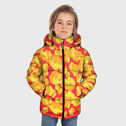 Куртка зимняя для мальчика Сырная буря, цвет: 3D-светло-серый — фото 2