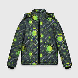 Зимняя куртка для мальчика Движение Геометрических Фигур