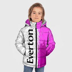 Куртка зимняя для мальчика Everton Pro Football, цвет: 3D-черный — фото 2