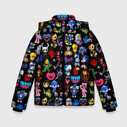 Куртка зимняя для мальчика Персонажи разных игр, цвет: 3D-красный