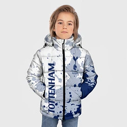 Куртка зимняя для мальчика Tottenham hotspur Брызги красок, цвет: 3D-черный — фото 2