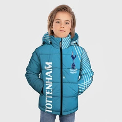 Куртка зимняя для мальчика Тоттенхэм хотспур Абстракция, цвет: 3D-красный — фото 2