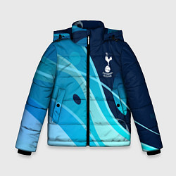 Куртка зимняя для мальчика Tottenham hotspur Абстракция, цвет: 3D-красный