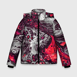 Куртка зимняя для мальчика Ожег, цвет: 3D-черный
