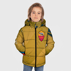 Куртка зимняя для мальчика Roma Абстракция спорт, цвет: 3D-красный — фото 2