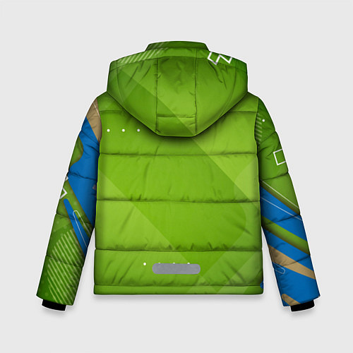 Зимняя куртка для мальчика Inter Поле / 3D-Светло-серый – фото 2