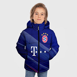 Куртка зимняя для мальчика Bayern munchen Абстракция, цвет: 3D-черный — фото 2