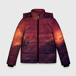 Зимняя куртка для мальчика Галактический пожар