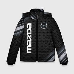 Зимняя куртка для мальчика Mazda карбон