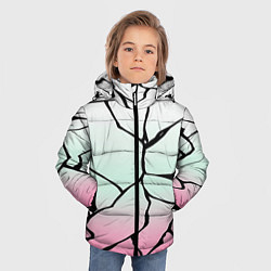 Куртка зимняя для мальчика Шинобу Кочо Кимоно, цвет: 3D-красный — фото 2