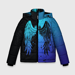 Зимняя куртка для мальчика Крылья инь янь