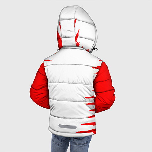 Зимняя куртка для мальчика Undertale фриск / 3D-Черный – фото 4