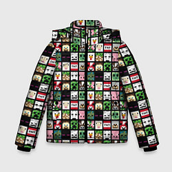 Зимняя куртка для мальчика Minecraft: characters