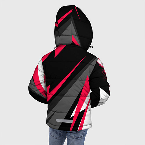 Зимняя куртка для мальчика Ford fast lines / 3D-Черный – фото 4