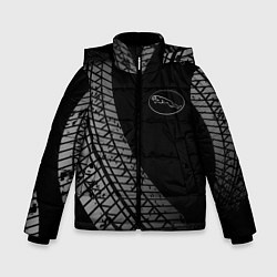 Зимняя куртка для мальчика Jaguar tire tracks