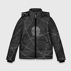 Куртка зимняя для мальчика Клубок ниток, цвет: 3D-светло-серый