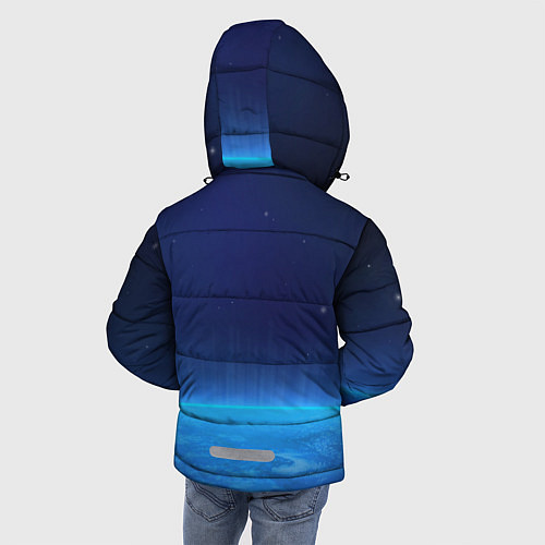 Зимняя куртка для мальчика OpenSpace / 3D-Черный – фото 4