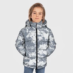Куртка зимняя для мальчика UCP камуфляж США, цвет: 3D-черный — фото 2