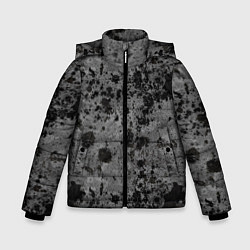 Куртка зимняя для мальчика Камуфляж Metro, цвет: 3D-черный