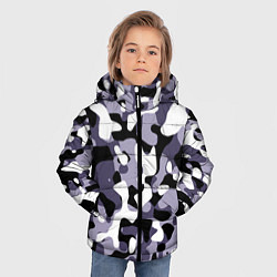 Куртка зимняя для мальчика Камуфляж Common City, цвет: 3D-черный — фото 2