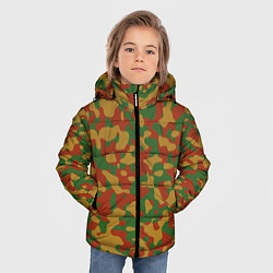 Куртка зимняя для мальчика Камуфляж WW2 German, цвет: 3D-светло-серый — фото 2