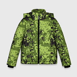 Куртка зимняя для мальчика Камуфляж M-84, цвет: 3D-светло-серый