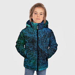 Куртка зимняя для мальчика Мета вселенная, цвет: 3D-светло-серый — фото 2
