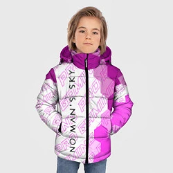 Куртка зимняя для мальчика No Mans Sky pro gaming: по-вертикали, цвет: 3D-черный — фото 2