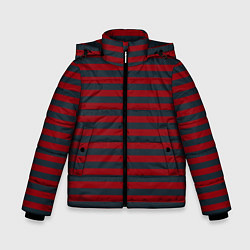 Куртка зимняя для мальчика Рождественский Эльф, цвет: 3D-черный