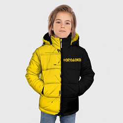 Куртка зимняя для мальчика Arasaka corporation, цвет: 3D-светло-серый — фото 2