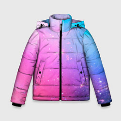 Зимняя куртка для мальчика Звёздное геометрическое небо